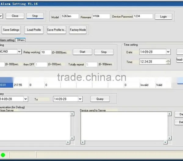 GSM GPRS Analog Logger With PC Software System, Monitor Temperature, Oil Flow, Humidity, Current, Voltage, Oil Level Sensor photo-2