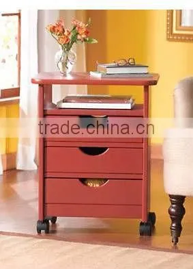 Three Universal Caster Wheel Side Table