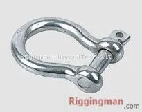 STAINLESS STEEL BOLT TYPE SAFETY ANCHOR SHACKLE U.S. TYPE ,a.i.s.i 304 or 316 photo-2