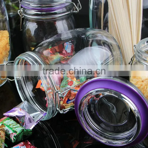 Excellent Quality Low Price 490ml,600ml Cheap Price Glass Containers With Lids photo-2