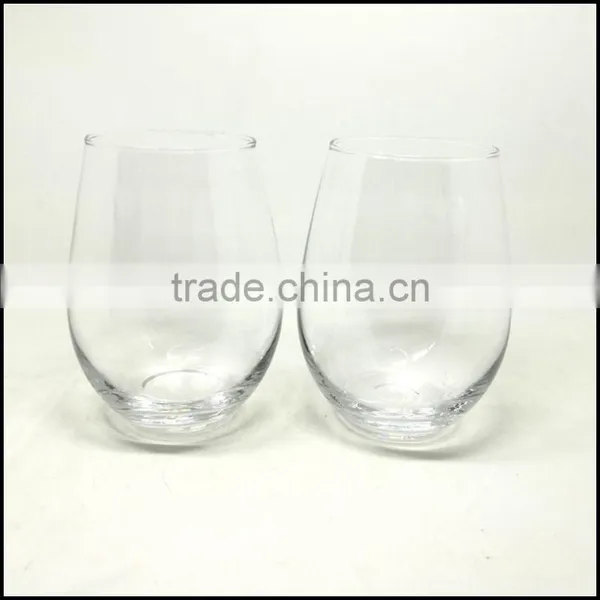 450-600ml Solid Black Egg Glass Candle Container photo-2
