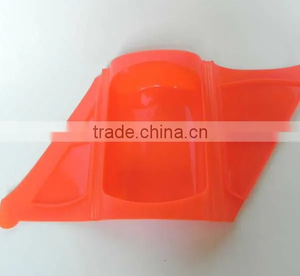 Rectangle 700ml Colorful Bowl Silicone Microwave Steam Lunch Box photo-2
