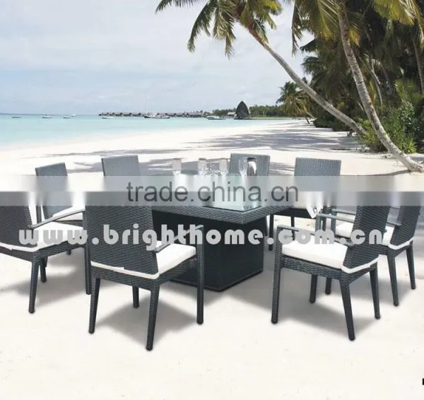 Chair and Table Set BP-355 PE Rattan Wicker Leisure Outdoor Products photo-2
