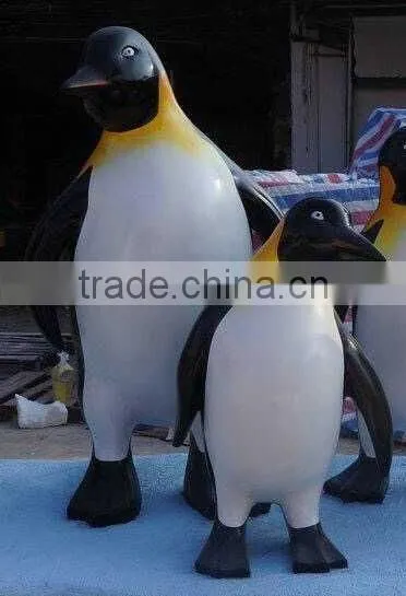 Fiberglass Dolphin Sculpture Fiberglass Penguine Statue photo-2