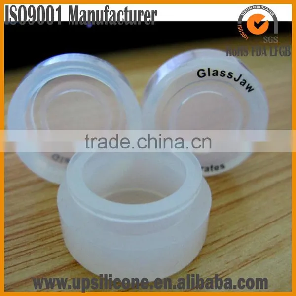 Use for Wax Oil Silicone Jars Mini Wax Jars Clear Silicone Jars photo-2