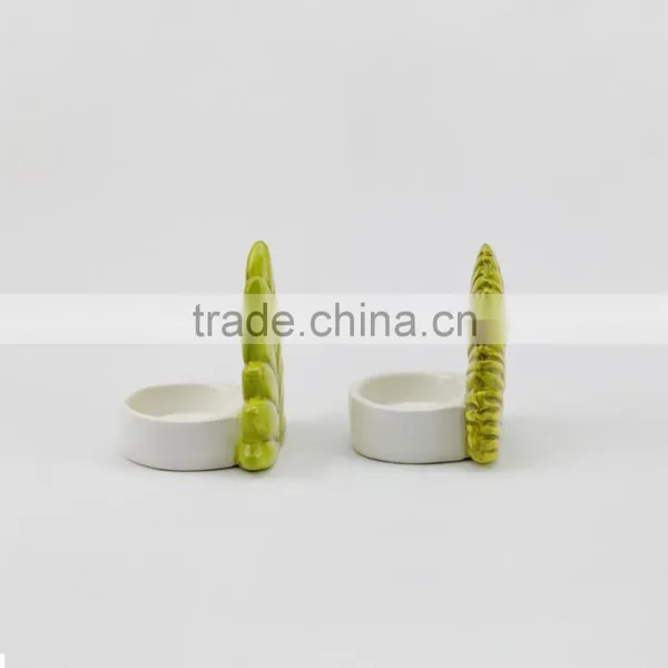 Leaf Shaped Tealight Candle Holder photo-2