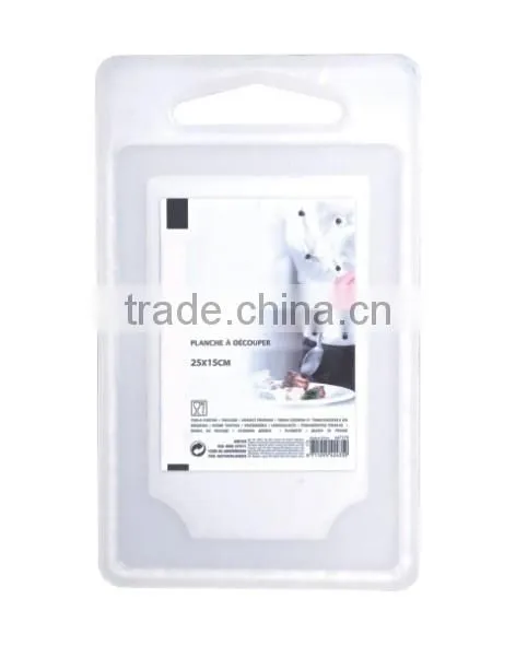 Useful Rectangle Plastic Cutting Board With Handle photo-5