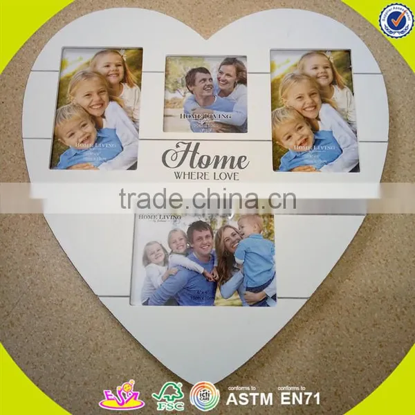 2017 Wholesale Baby Simple 12 Hole Wood Picture Frame W09A050 photo-4