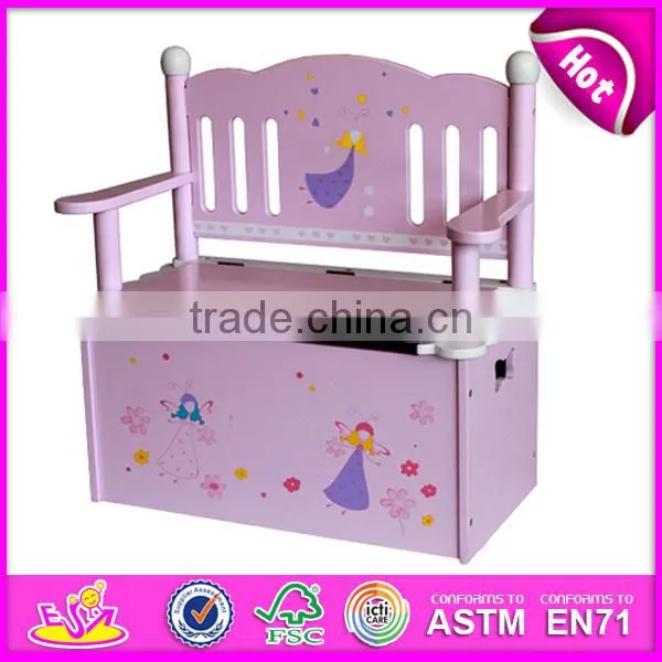 2015 New Kids Wooden Toy Box,popular Children Wooden Toy Box and Hot Multifunction Wooden Toy Box With Good Printing W08C032 photo-2