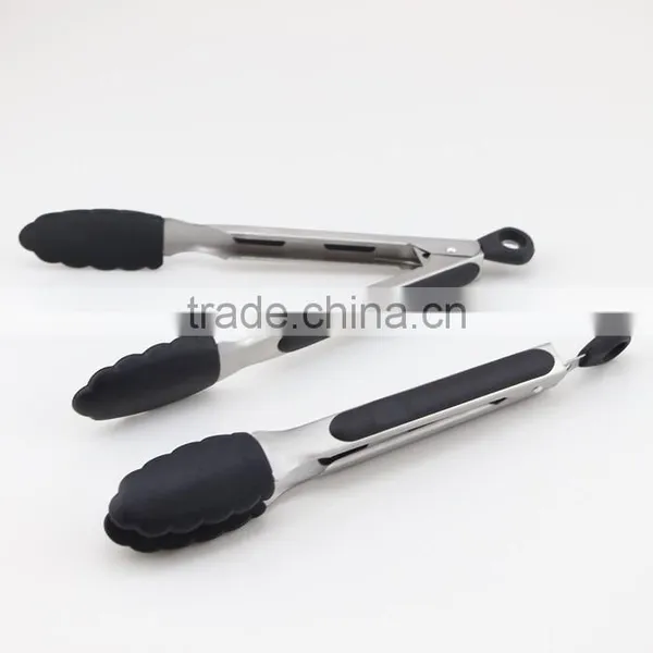 Best Selling 9 Inches Silicone Food Service Tong photo-3