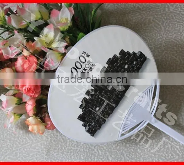 Round Promotional pp Hand Fan photo-3