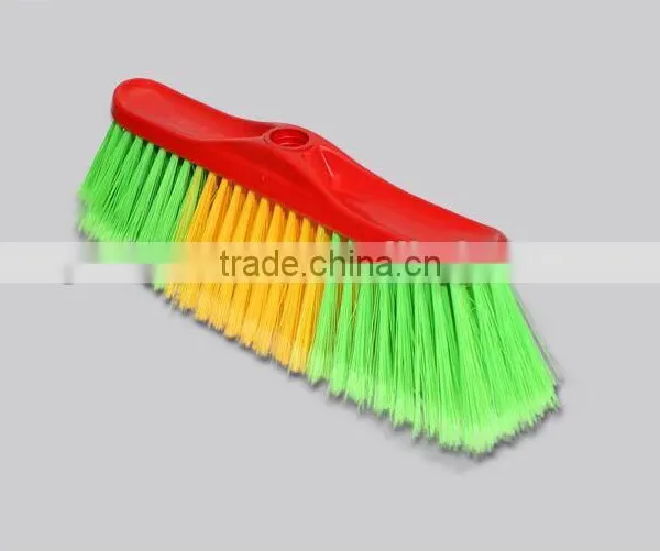 Low Price Plastic Broom, Plastic Broom With Wooden Handle photo-5