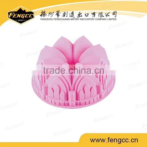 Hot Sale Cake Mold LFGB Silicone Flower Cake Mold photo-3