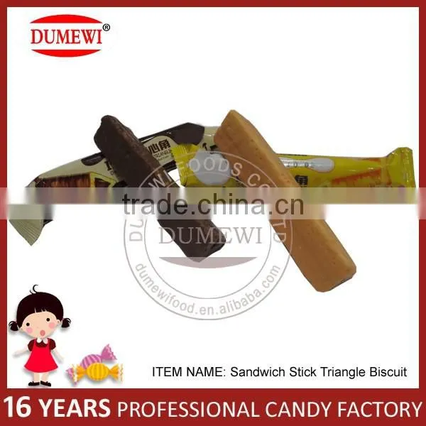 Chocolate Sandwich Triangle Stick Biscuit photo-6
