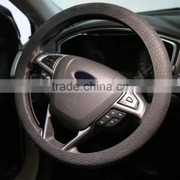 New Styles Beautiful Custom Car Silicone Steering Wheel Cover photo-3