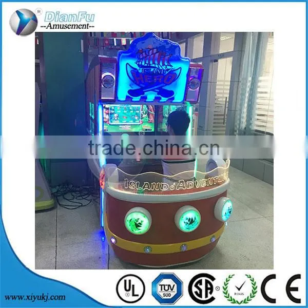 Island Hero Arcade Redemption Electronic Game Machine Water Gun Water Shooting Game MachineF or Sale photo-2