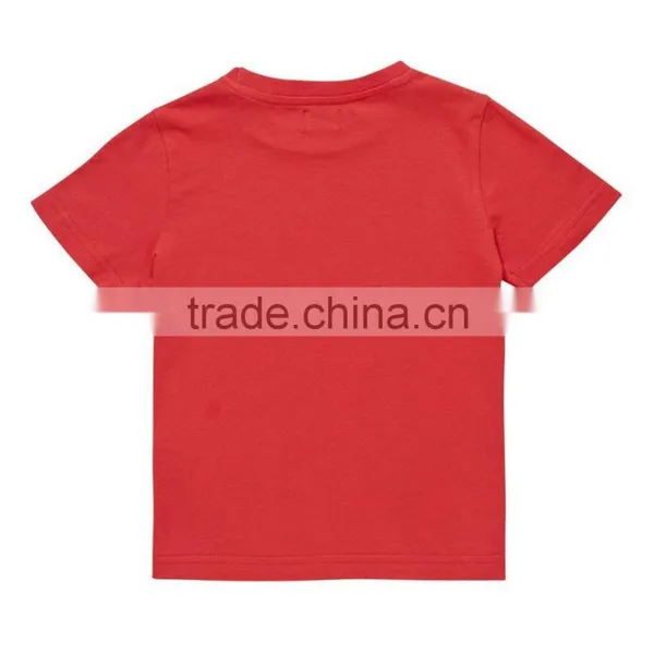 Customized Kids T Shirt With Printed Customers Logo photo-2