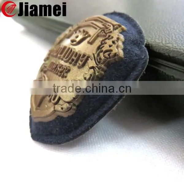 Nanjing Jiamei Factory Micro-injected Pvc Label Sew in Clothing Labels Cheap photo-4