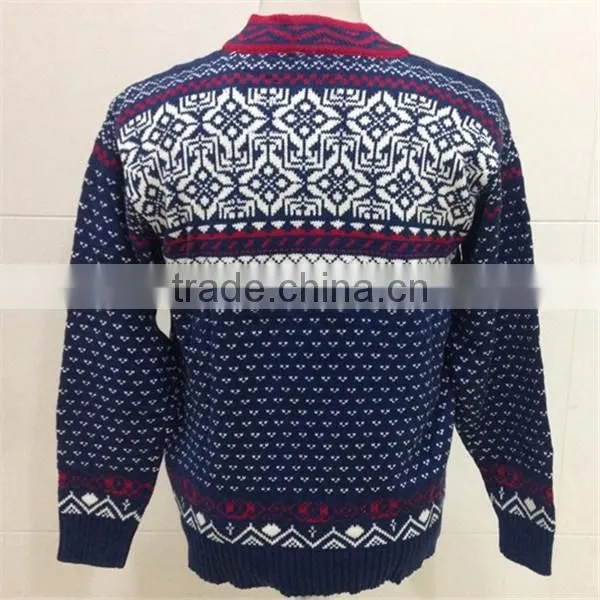 Mens Jacquard Sweater photo-6