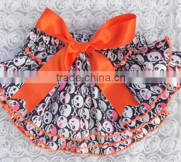 Wholesale Children Stain Underwear Ruffle Panties Baby Panties Bloomer Rand Baby Clothes With Bow photo-3