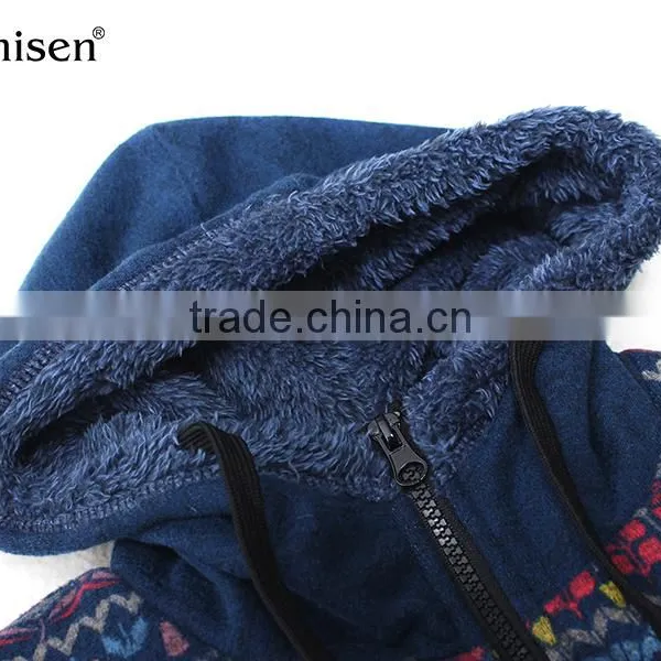 Oem Factory Wholesale Women Printing Fleece Jacket photo-3