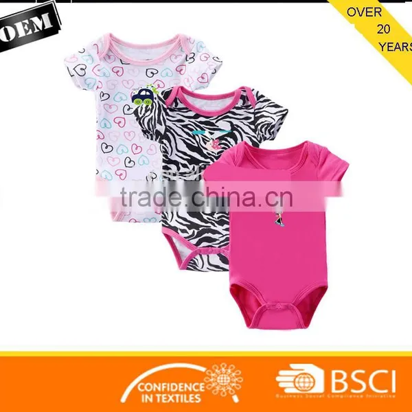 New Design Baby Romper With Custom Logo Pattern Printing With High Quality photo-3