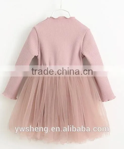 The New Autumn and Winter Children 's Clothing Girls' Long - Sleeved Lace Dress photo-3
