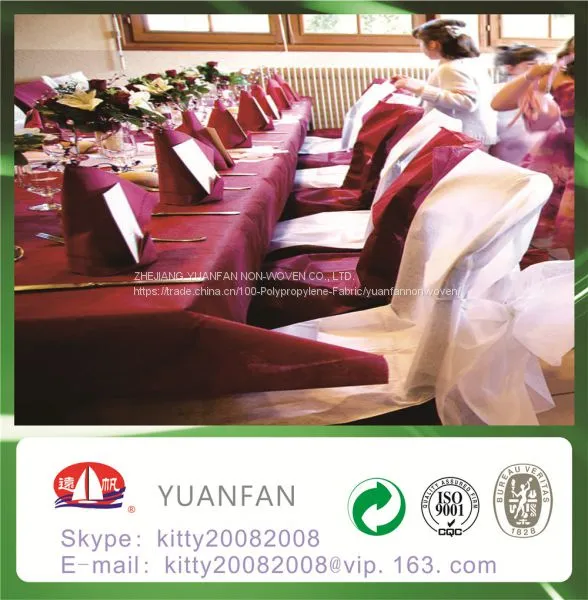2017 New Product of PP Spunbond Non Woven Table Cloth / Table Runner photo-3