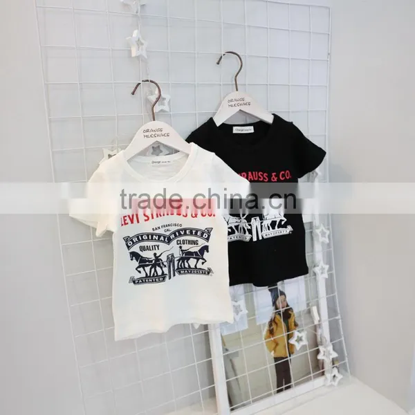 Factory Direct Wholesale Children Clothing Cartoon Boy All-match T-shirt Printing Casual Cotton T-shirt photo-4