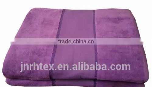 Customize Logo 100% Thin Cotton Velour Bath Towels photo-4