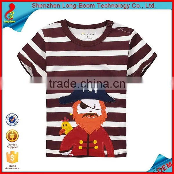 50LF# O-neck Short Sleeve Soft Cotton Short Sleeve T-shirts Polo Shirts Baby Clothes photo-6