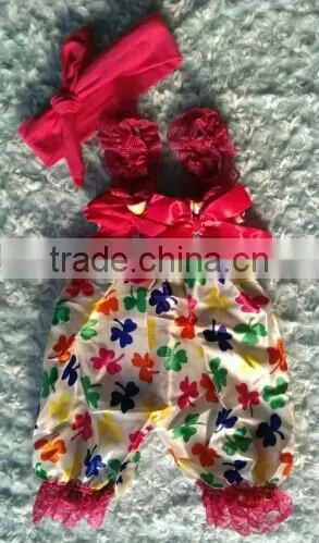 2015 New Baby Girls Rompers New Chevron Satin Romper Zig Zag Knicker Bockers Chatter Marks Baby Bubble Knickers Baby Knickers photo-3