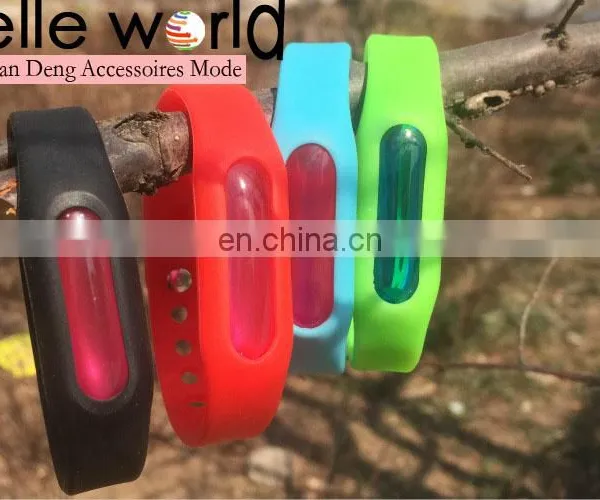Summer Hot Sale Waterproof BUGS LOCK Anti Mosquito Bug Repellent Wrist Band Bracelet Insect Nets photo-2