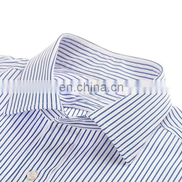 Fashion Slim Fit Stripe Shirt Business Men Dress Shirt in ShenZhen photo-3