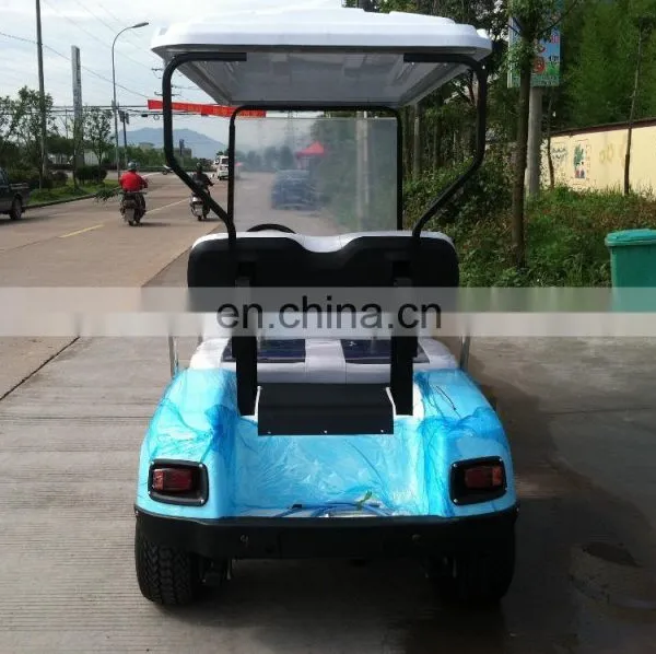 2 Seats Electric Golf Cart Sightseeing Car Hotel Passanger Bus photo-6