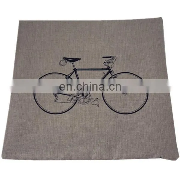 Cartoon Custom Cheap Home Throw Cushion Cover Fashion Linen Decorative Chinese Embroidered Cushion Cover Pillow Cover photo-2