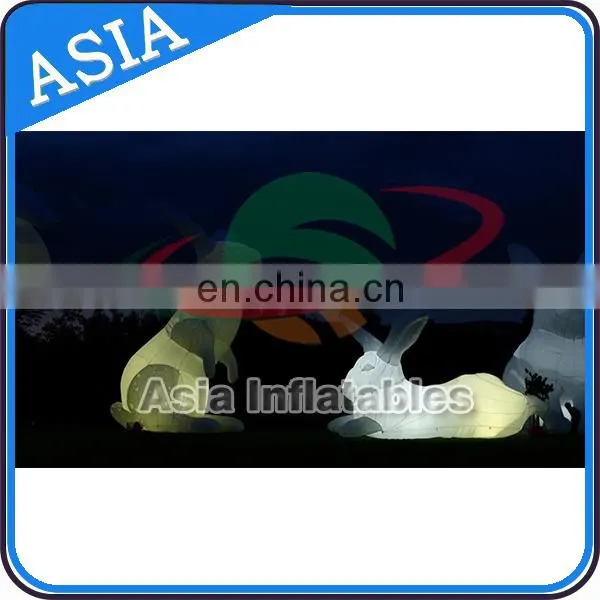 Festival Decoration Inflatable Rabbit With Lighting for Night Party photo-4