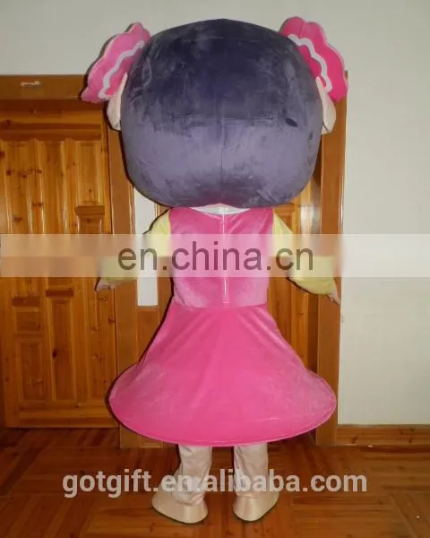 Promotional Lovely Custom Pig Mascot Costume for Adult Wearing photo-3