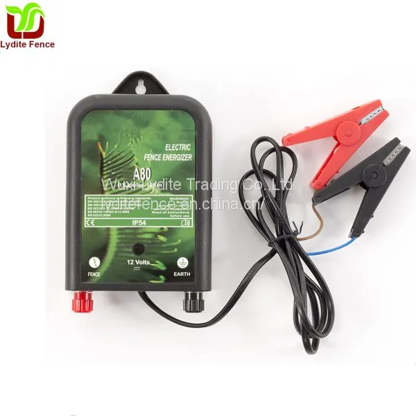 Lydite Electric Fence Energizer Charger 12 Volts Electric Fence Energizer