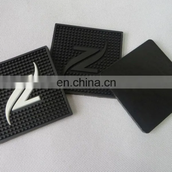 3D Custom PVC Glass Drink Coaster With Embossed Logo for Mass Selling photo-2