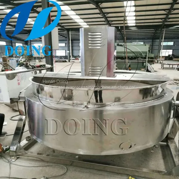 Full Stainless Steel Garri Frying Machine photo-3