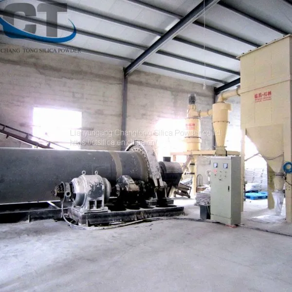 Best Price 99.99% Free Sample Fused Silica Flour Manufacture For Surface Coating photo-4