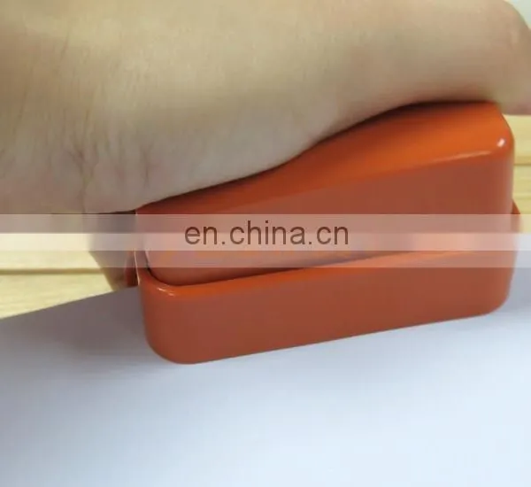 Plastic ABS Environmental Office Mini Stapler No Needle photo-4