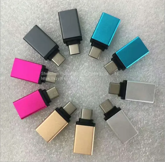 Модный коннектор, адаптер USB 2.0 type-C для ноутбука, USB C Adapter
