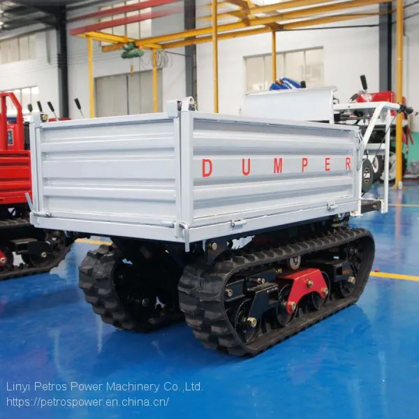 Factory Supply Mini Crawler Type Gas Engine Truck Dumper With CE photo-4