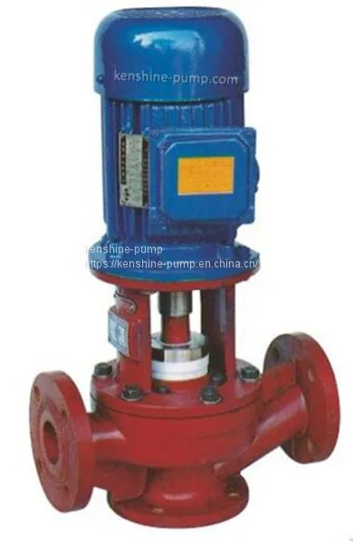 HCLF Vertical Fluorine Plastic Lining Magnetic Pump Inline Pump photo-4