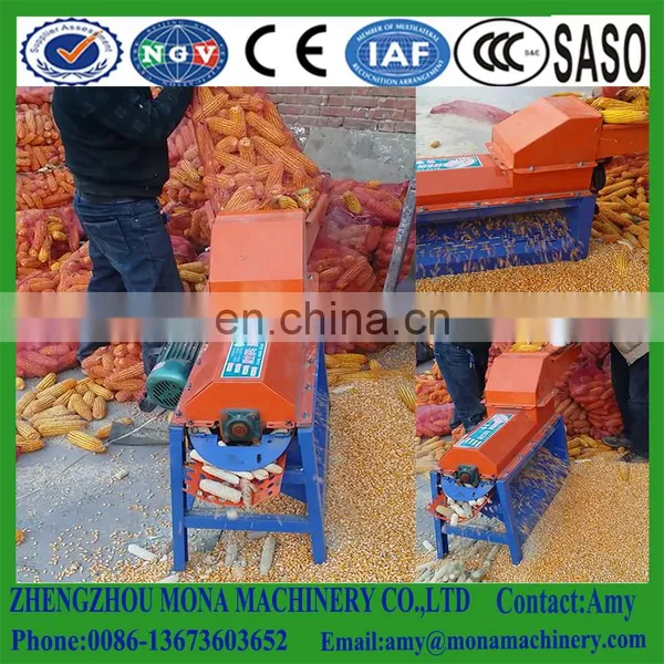 Electric or Gasoline or Diesel Corn Peeling and Shelling Machine/maize Peeler and Thrsher for Sale photo-6