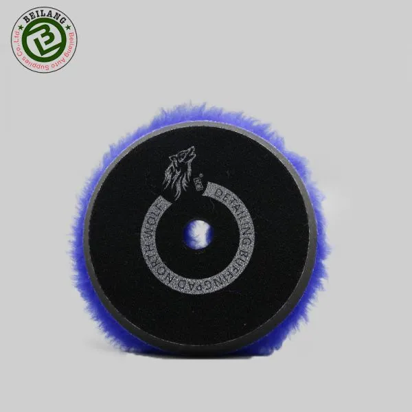 7 Inch Rotary Car Polisher Wool Buffing Pad 100% Soft Wool Polishing Pad photo-3