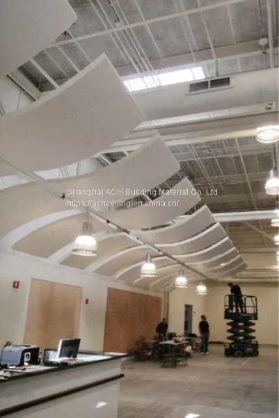 High Performance Acoustic Cloud, Sound Absorbing Ceiling Tile photo-5