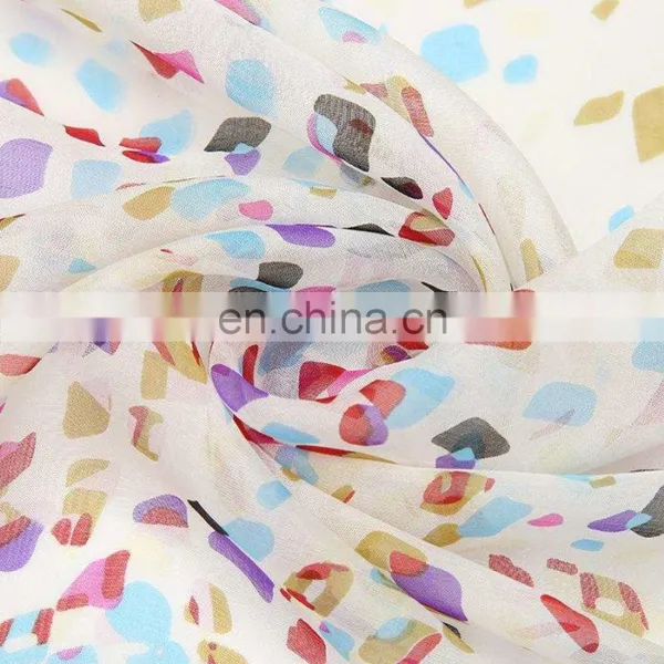 75D*75D High Quality Printed Chiffon Fabric for Dresses photo-2